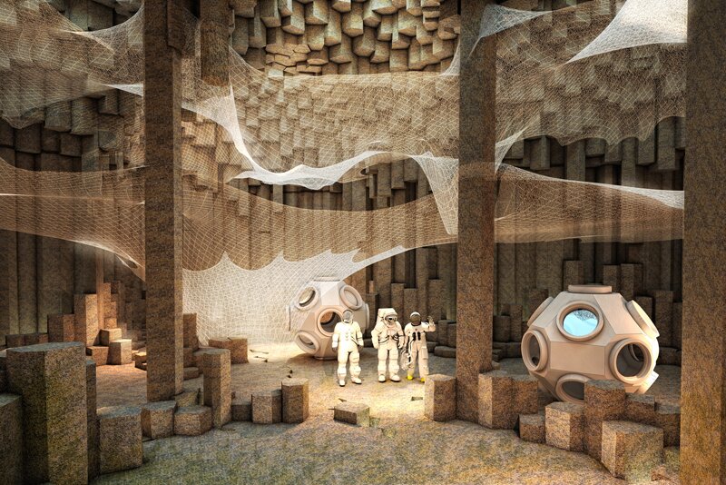 mars colonization zaarchitects interior